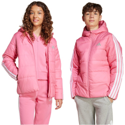adidas Essentials 3-Streifen Padded Winterjacke Kinder...