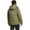 adidas Essentials 3-Streifen Padded Winterjacke Kinder JL7405 - olive strata/white 128