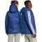 adidas Essentials 3-Streifen Padded Winterjacke Kinder JL7403 - dark blue/white 164