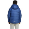 adidas Essentials 3-Streifen Padded Winterjacke Kinder JL7403 - dark blue/white 164