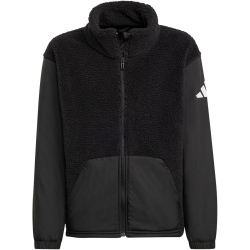adidas Sherpa Outdoorjacke Kinder JL7400 - black/white 176