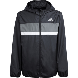 adidas Tiberio Windbreaker Kinder JL7397 - black/grey...