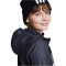 adidas Tiberio Windbreaker Kinder JL7397 - black/grey four/white 140