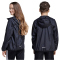 adidas Tiberio Windbreaker Kinder JL7397 - black/grey four/white 140