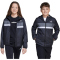 adidas Tiberio Windbreaker Kinder JL7397 - black/grey four/white 140