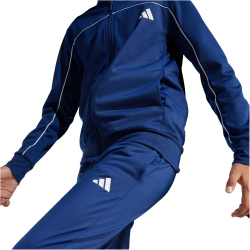 adidas Tricot Colourpop Trainingsanzug Kinder JX8746 - dark blue/white 140