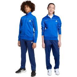 adidas Tricot Colourpop Trainingsanzug Kinder JX0204 - team royal blue/white 140