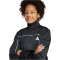 adidas Tricot Colourpop Trainingsanzug Kinder JL7479 - black/white 176