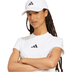 adidas Z.N.E. Baby Tee T-Shirt Damen JL7334 - white XS