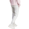 adidas Essentials 3-Streifen Fleece Slim Jogginghose Damen JX2546 - light grey heather/white L