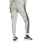 adidas Essentials 3-Streifen Fleece Slim Jogginghose Damen JX2545 - medium grey heather/black XS