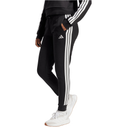 adidas Essentials 3-Streifen Fleece Slim Jogginghose Damen JX2543 - black/white XS