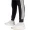 adidas Essentials 3-Streifen Fleece Slim Jogginghose Damen JX2543 - black/white XS