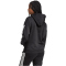 adidas Essentials 3-Streifen Fleece Hoodie Damen JX2538 - black/white XS