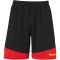 Kempa Emotion 2.0 Shorts schwarz/rot/gelb S