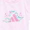 adidas Adiraptor Graphic T-Shirt Mädchen JV5069 - clear pink 92