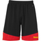 Kempa Emotion 2.0 Shorts schwarz/rot/gelb 164