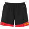 Kempa Emotion 2.0 Shorts Damen schwarz/rot/gelb XS