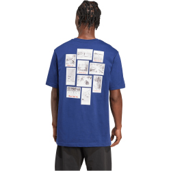 adidas Memories of Sport Gallery Graphic T-Shirt JM6438 - dark blue S