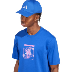 adidas Retro Futurism Graphic T-Shirt JM6396 - team royal blue XL