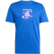 adidas Retro Futurism Graphic T-Shirt JM6396 - team royal blue XL