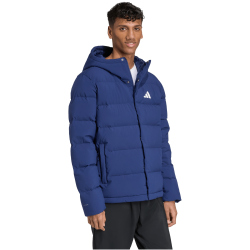 adidas Helionic Climawarm Daunenjacke mit Kapuze JX0581 - dark blue S