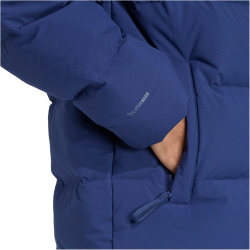 adidas Helionic Climawarm Daunenjacke mit Kapuze JX0581 - dark blue S