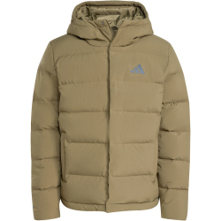 adidas Helionic Climawarm Daunenjacke mit Kapuze JX0580 - olive strata XL