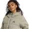 adidas Helionic Climawarm Daunenjacke mit Kapuze Damen JX3027 - silver pebble L