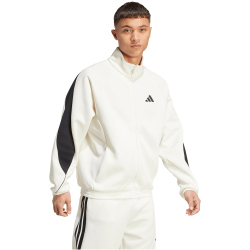 adidas Stadium Trainingsjacke JX5618 - off white/black XS