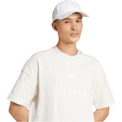 adidas All SZN Embroidered Graphics T-Shirt JL6552 - off white XS