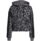 adidas Animal Print 3-Streifen French Terry Sweatjacke Damen JM1859 - multicolor/grey five L