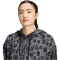 adidas Animal Print 3-Streifen French Terry Sweatjacke Damen JM1859 - multicolor/grey five L