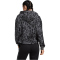 adidas Animal Print 3-Streifen French Terry Sweatjacke Damen JM1859 - multicolor/grey five L