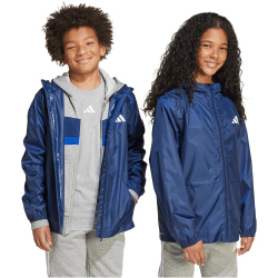 adidas Regenjacke Kinder JV5818 - dark blue 128