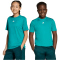 adidas Train Essentials Logo Regular Fit Trainingsshirt Kinder JW4991 - pure teal/white 128