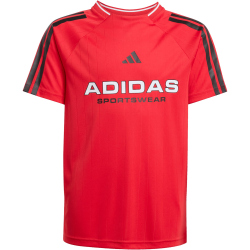 adidas House of Tiro T-Shirt Kinder KB5579 - pure ruby 128