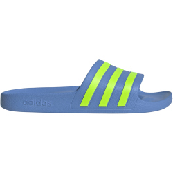 adidas Aqua Adilette Badelatschen JS1127 - blue fusion/lucid lemon/blue fusion 40.5