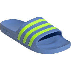 adidas Aqua Adilette Badelatschen JS1127 - blue fusion/lucid lemon/blue fusion 40.5