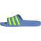 adidas Aqua Adilette Badelatschen JS1127 - blue fusion/lucid lemon/blue fusion 40.5
