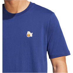 adidas Dog Hoop Patch Graphic T-Shirt JZ7446 - dark blue M