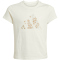 adidas Animal Print Big Logo Single Jersey T-Shirt Mädchen KC5450 - wonder alumina 128