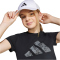 adidas Animal Print Big Logo Single Jersey T-Shirt Mädchen KC5448 - black 128