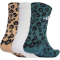 3er Pack adidas Sportswear Leopard Print Socken