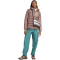 adidas TERREX Multi Light Climawarm Daunenjacke Damen JZ9992 - earth strata/trace brown M