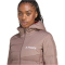 adidas TERREX Multi Light Climawarm Daunenjacke Damen JZ9992 - earth strata/trace brown M