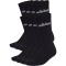 10er Pack adidas Performance Linear Cushioned Crew Socken KF9092 - black/white 31-33