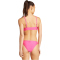 adidas Padded 2-Way Straps Triangle Bikini Damen JX3675 - shock pink/white 34