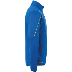 uhlsport Stream 22 1/4-Zip Top azurblau/limonengelb 3XL