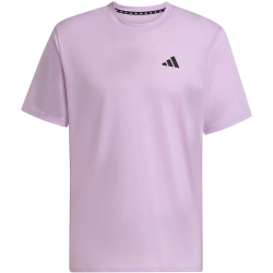 adidas Train Essentials Feelready Trainingsshirt Herren JW7445 - powder plum/black XL